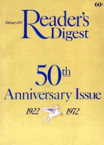 Reader's Digest, The #598 VG ; R.D. | low grade comic February 1972 50th Anniver