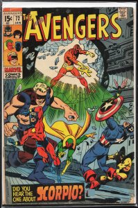 The Avengers #72 The Avengers [Key Issue]