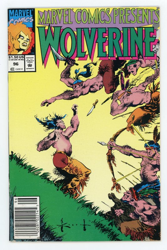 Marvel Comics Presents #96 Timothy Truman Sam Kieth Wolverine Newsstand VF+