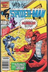 Web of Spider-Man #19 (1986) Spider-Man [Key Issue]