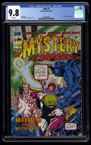 1963 #1 CGC NM/M 9.8 White Pages Alan Moore!