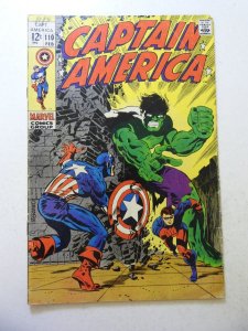 Captain America #110 VG Condition
