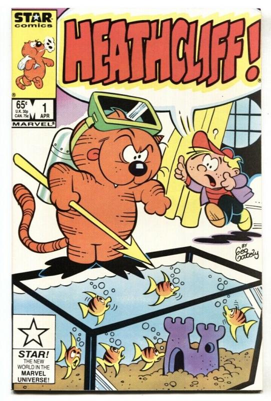 HEATHCLIFF #1 comic book 1985 Marvel / Star first issue NM-