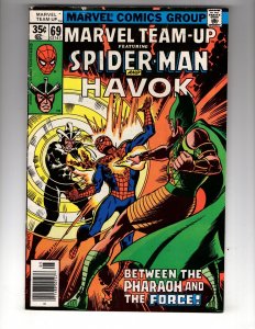 Marvel Team-Up #69 (1978) FN+ HAVOK Appearance John Byrne  / EC#3