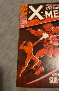 The X-Men #41  (1968) strikes the subhuman