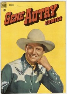 GENE AUTRY (1943-1959 FAWCETT/DELL) 25 VG PHOTOCOVER COMICS BOOK