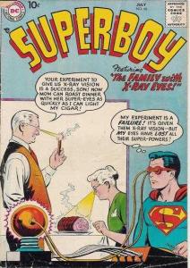 The Family with X-Ray Eyes / Clark Kent, Class Cheat / The World Through Superboy's Eyes
