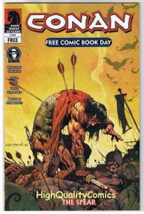 CONAN / STAR WARS, NM+, Spear, Siege, Wheatley, FCBD, 2006, more in store