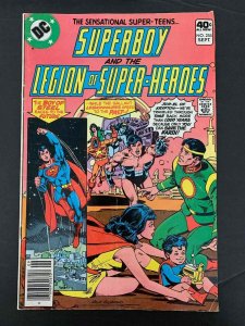 Superboy #255  Dc Comics 1979 Fn+ Newsstand 