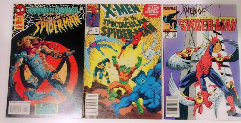 Various Spider-Man titles (lot of 7 Issues: Amazing, Spect, Web and Spiderman)