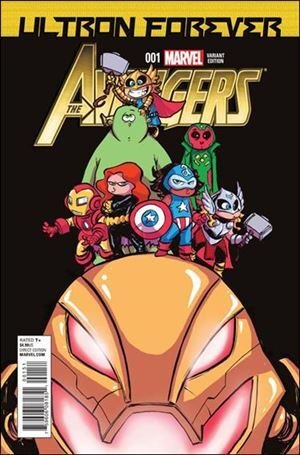 Avengers: Ultron Forever 1-E Skottie Young Baby Cover VF/NM