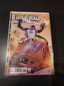 QUICKSILVER: NO SURRENDER #1 2018 LAND DEADPOOL VIRGIN VARIANT NM/M