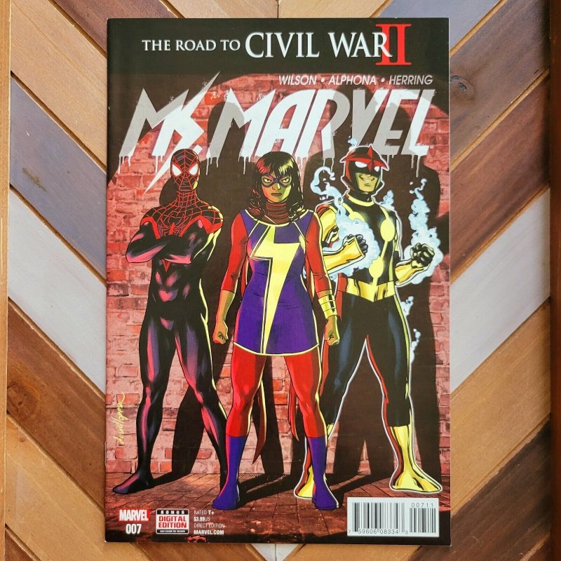 MS. MARVEL #7-11 (Marvel 2016) Kamala Khan Civil War II Story Arc + bangles  