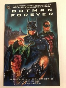 Batman Forever #1 : DC 1995 NM; Official Movie Adaptation, Riddler, Two-Face