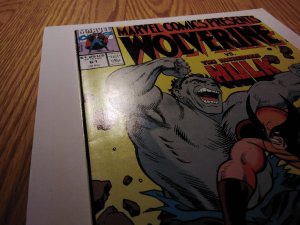 Marvel Comics Presents #61 (1990) Hulk Wolverine
