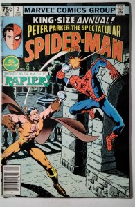 The Spectacular Spider-Man Annual #2 (1980) Marvel Comic Book J753