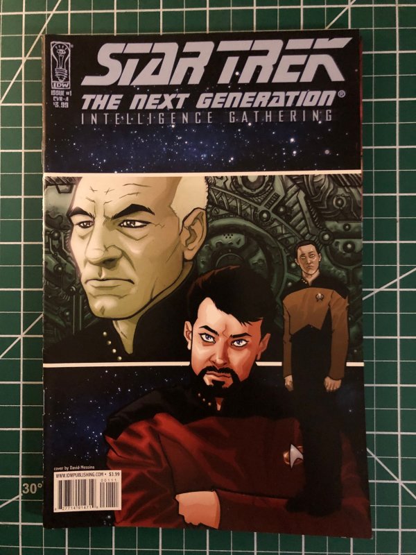 Star Trek: The Next Generation: Intelligence Gathering #1A, 1B, 2A, 2B (2008)