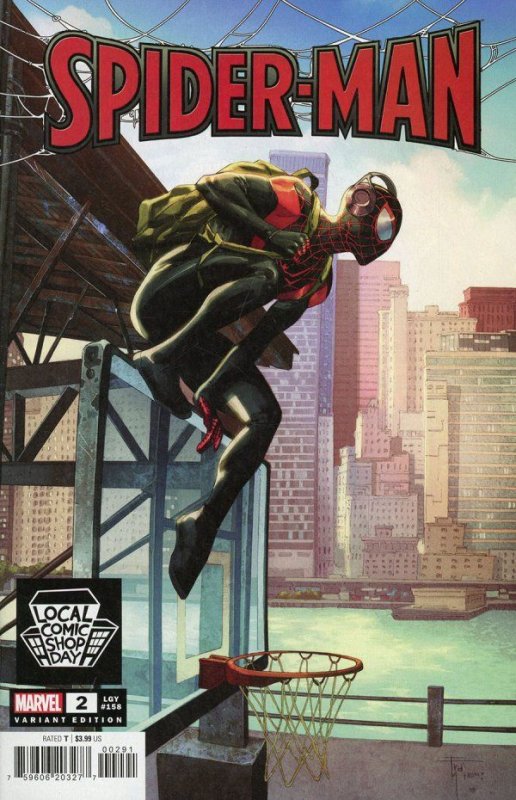 Spider-Man #2 Mobili Cover (2023)