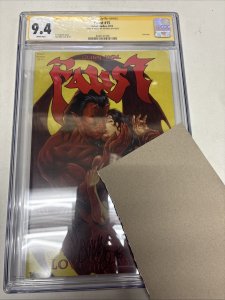 Faust (2012) # 15 (CGC 9.4 SS) Signed & Sketch Tim Vigil * Census Higher = 3