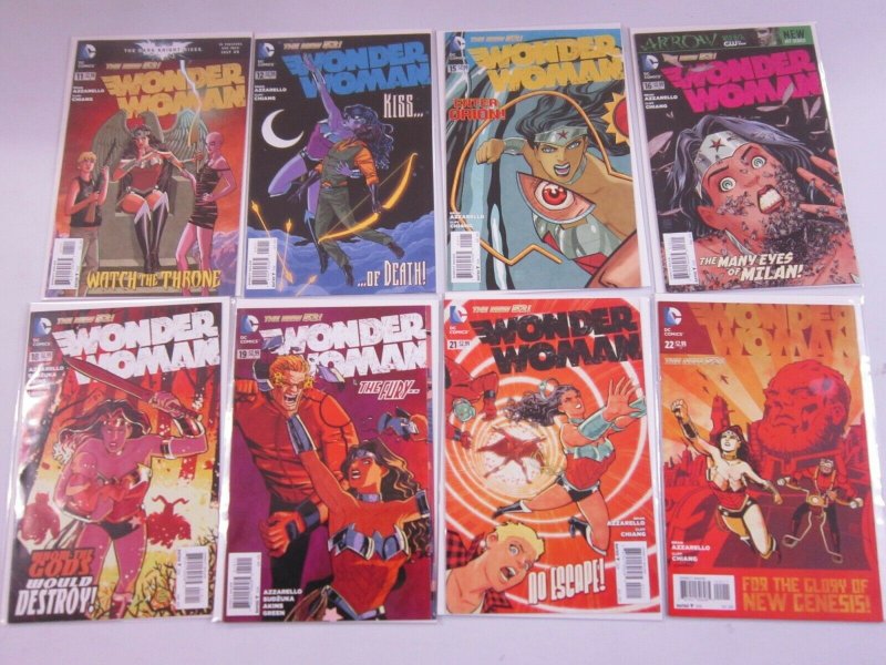 Wonder Woman lot 4th series NEW 52 from:#2-52 44 diff w/variant 8.0 VF (2011-16)