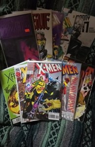 10 various x-men comics grab bag