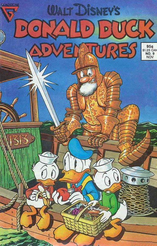 Donald Duck Adventures (Gladstone) #9 VG; Gladstone | low grade comic - save on