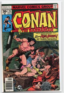 Conan the Barbarian #78 (1977) Conan