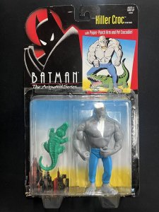 Batman the Animated Series Killer Croc with Power-Punch Arm and Pet Crocodile...