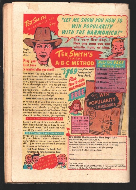 Rex Hart #7  1949 - Marvel  -G - Comic Book