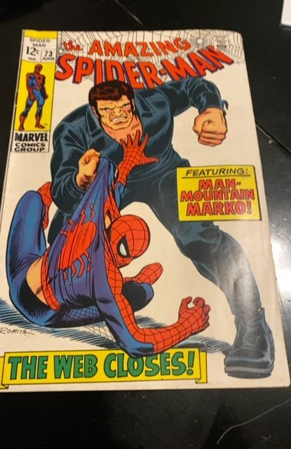 The Amazing Spider-Man #73 (1969)Man mountain Marko