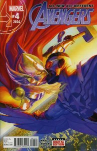 All-New, All-Different Avengers #4 FN ; Marvel | Alex Ross Kiss cover