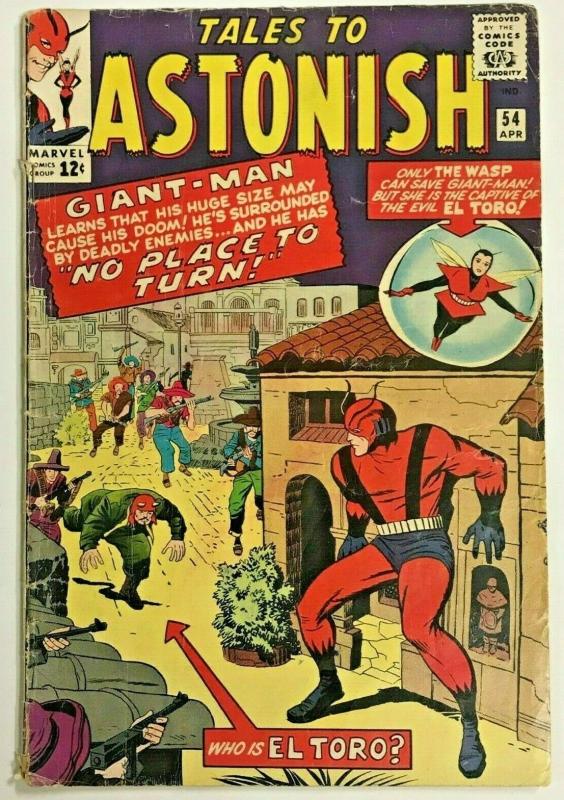 TALES TO ASTONISH#54 VG 1964 MARVEL SILVER AGE COMICS