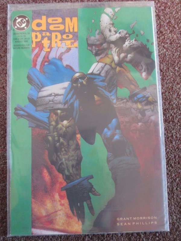 *Doom Patrol (DC, '87) #45-63, Doom Force #1. Grant Morrison.