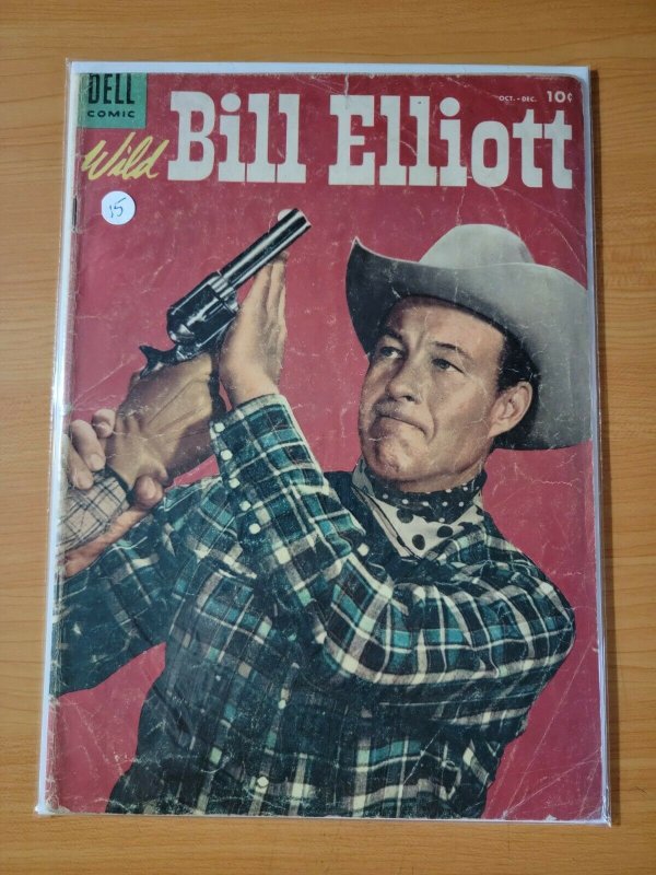 Wild Bill Elliott Comics #15 ~ VERY GOOD VG ~ 1954 Dell Comics