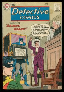 DETECTIVE COMICS #281 1960 BATMAN ROBOT MANHUNTER -MARS VG-