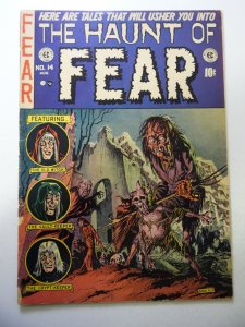 Haunt of Fear #14 (1952) PR Con book length spine split, bc attached at 1 staple