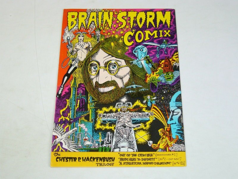 Brain Storm Fantasy #3 FN mixed bunch - 1st appearance of Luther Arkwright 1976