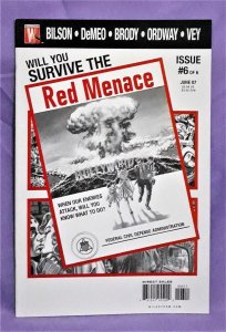 RED MENACE #1 - 6 Jerry Ordway with #1 - 2 Variant 1:10 Covers (DC 2007)