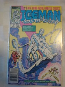 Iceman #1 Mike Zeck Cover J. M. DeMatteis Story