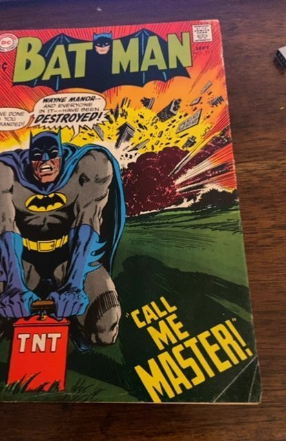 Batman #215 (1969)Call me master dock girodano