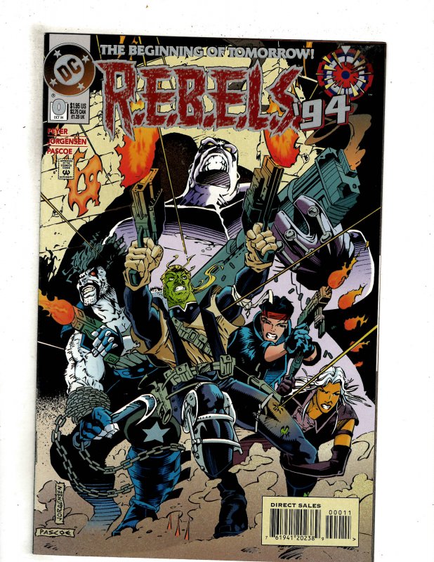 R.E.B.E.L.S. #0 (1994) DC Comic Superman OF8