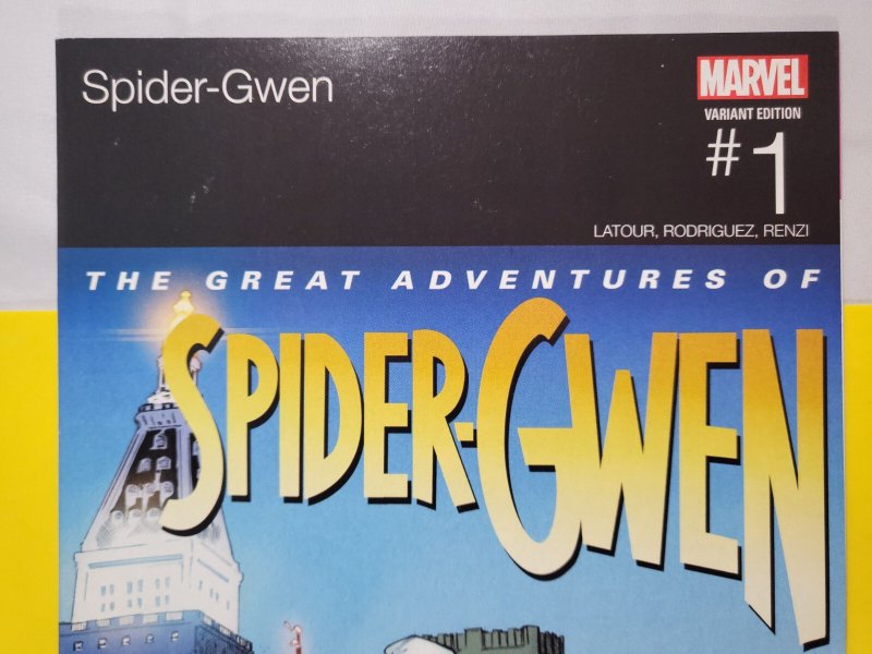 Spider-Gwen #1 Hip Hop Humberto Ramos Variant 2015 Marvel Comics