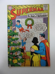 Superman #166 (1964) VG+ condition rusty staples
