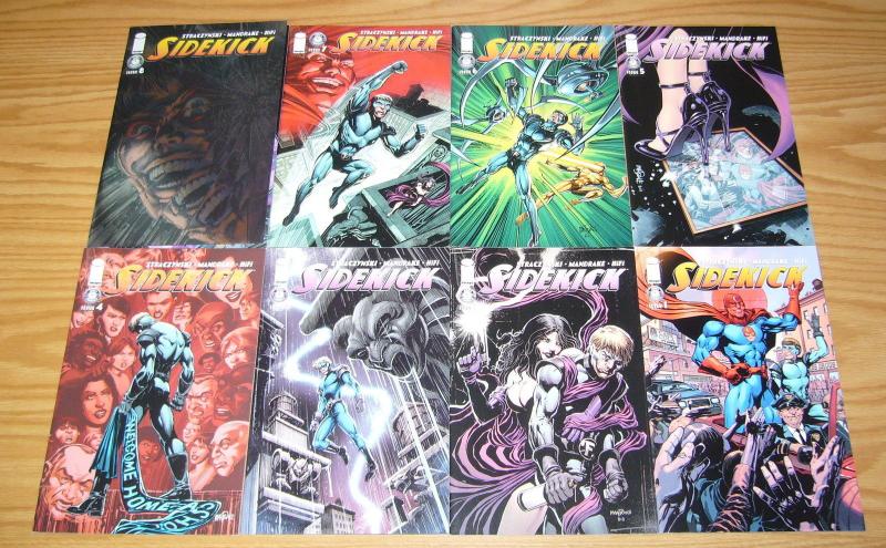 J. Michael Straczynski's Sidekick #1-12 VF/NM complete series - A variants set