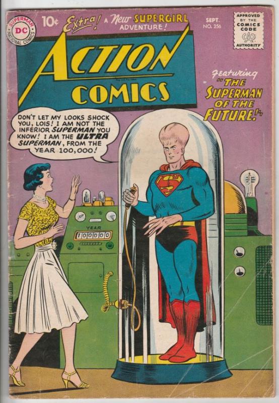 Action Comics #256 (Sep-59) VG+ Affordable-Grade Superman