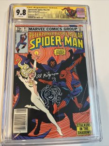 Spectacular Spider-Man (1983) # 81 (CGC SS 9.8) Sketch (Dagger) Al Milgrom | CPV