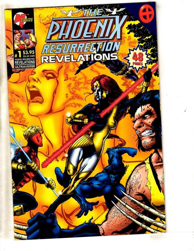 10 Comics Phoenix Resurrection Revelation 1 (8) Aftermath 1 (3) Mantra 10 SS8