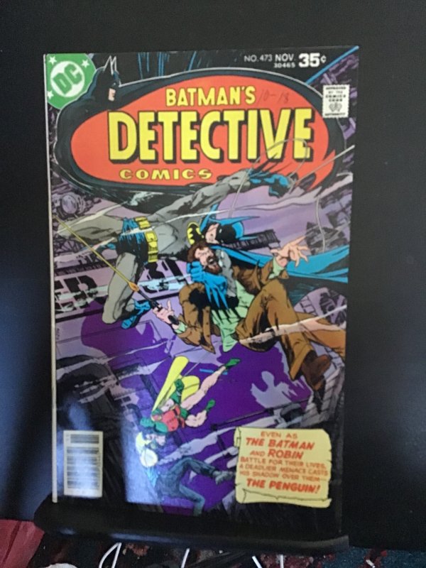 Detective Comics #473 (1977) High-Grade Penguin! Rogers art! NM- Richmond CERT!