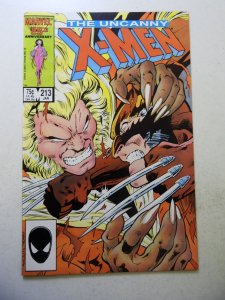 The Uncanny X-Men #213 (1987) VF Condition