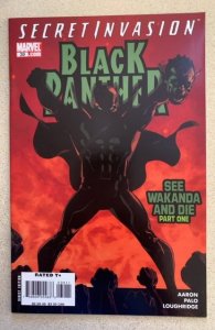 Black Panther #39 (2008) Jason Aaron Story Jefte Palo Art Jason Pearson Cover